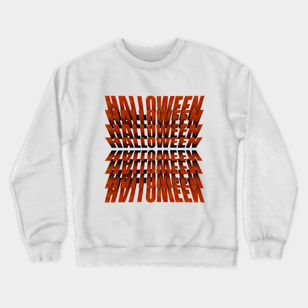 Halloween Flip Text Crewneck Sweatshirt by Introvert Home 